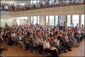 Town hall meeting.